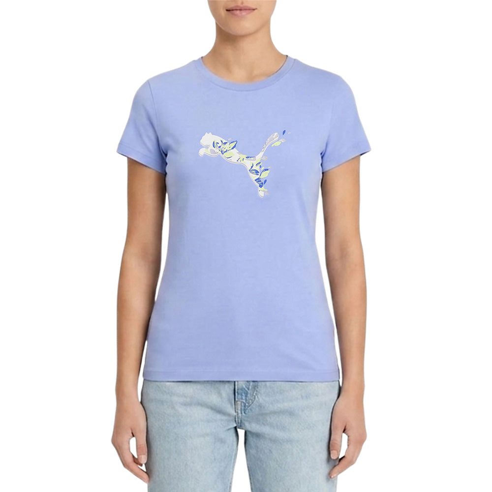 PUMA Graphic Floral Cat женская футболка