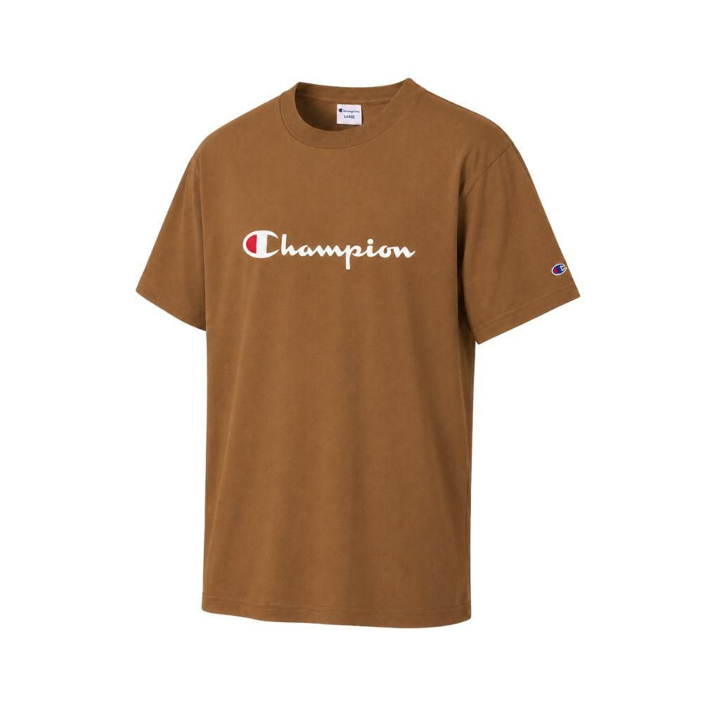 CHAMPION Essential Champion Print Logo мужская футболка с коротким рукавом Regular Fit