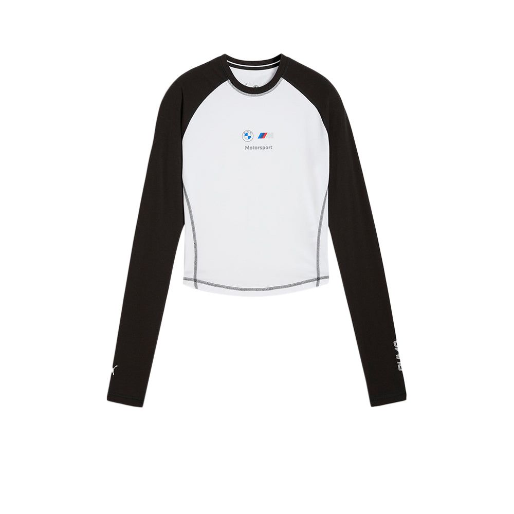 PUMA BMW M Motorsport Baby Doll Long Sleeve женская футболка с длинным рукавом