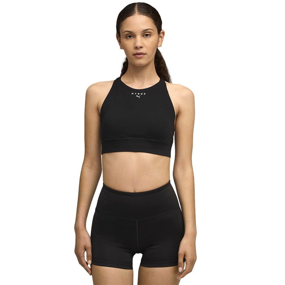 PUMA HYROX Shapeluxe High Neck женский спортивный бюстгальтер