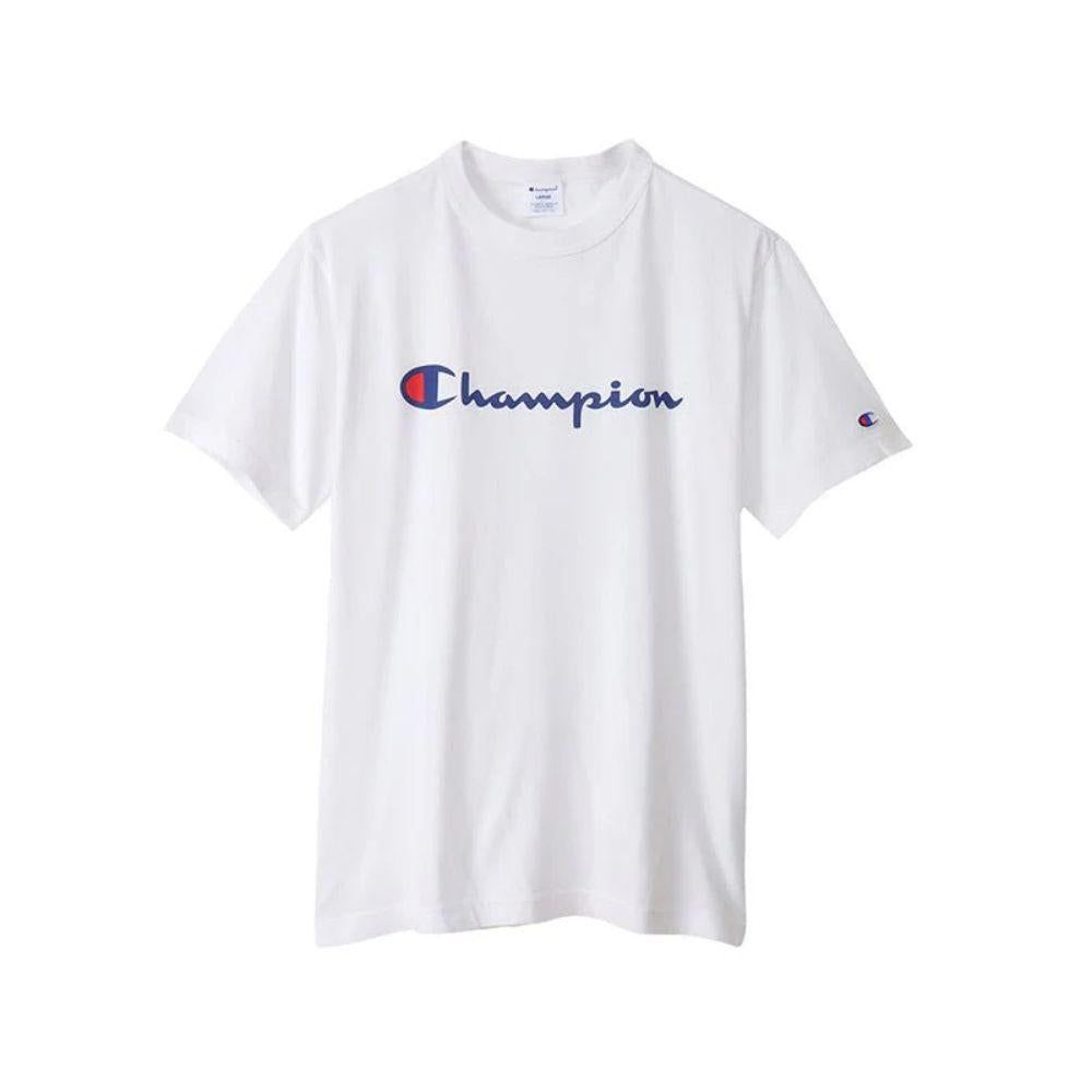 CHAMPION Essential Champion Logo мужская футболка с коротким рукавом