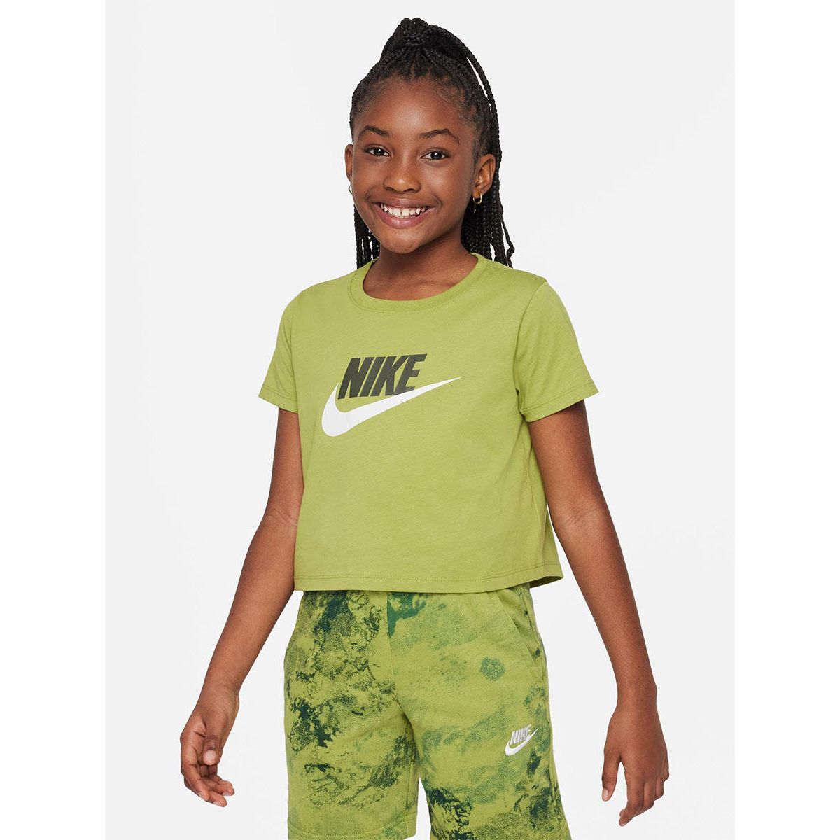 NIKE Sportswear Cropped детские футболка
