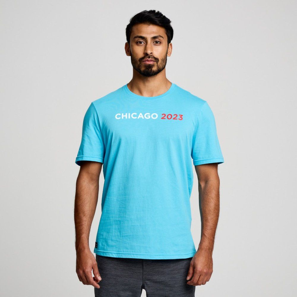 SAUCONY-RESTED футболка мужская