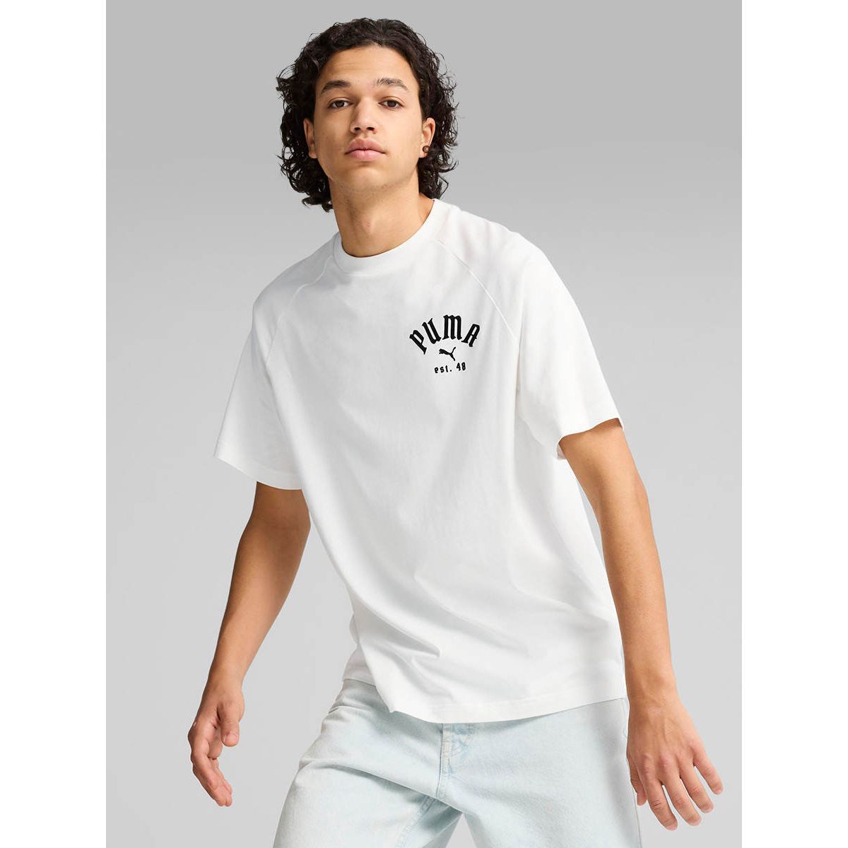 PUMA Play Loud Classics Relaxed Graphic мужская футболка