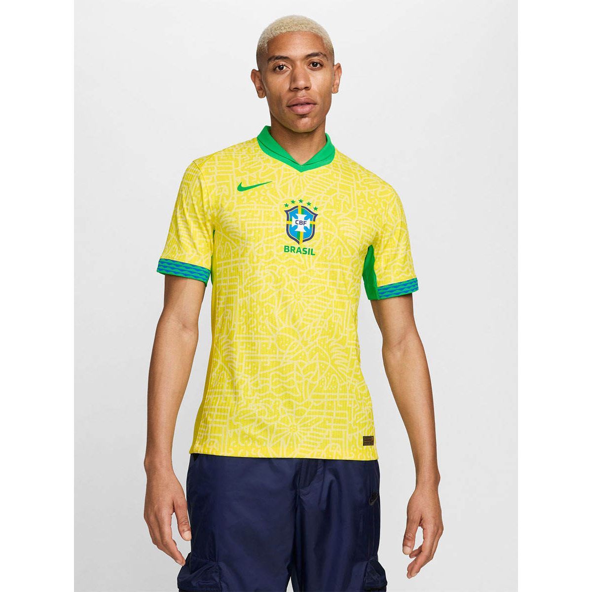 NIKE Brazil Match 2024/25 Home мужская футболка