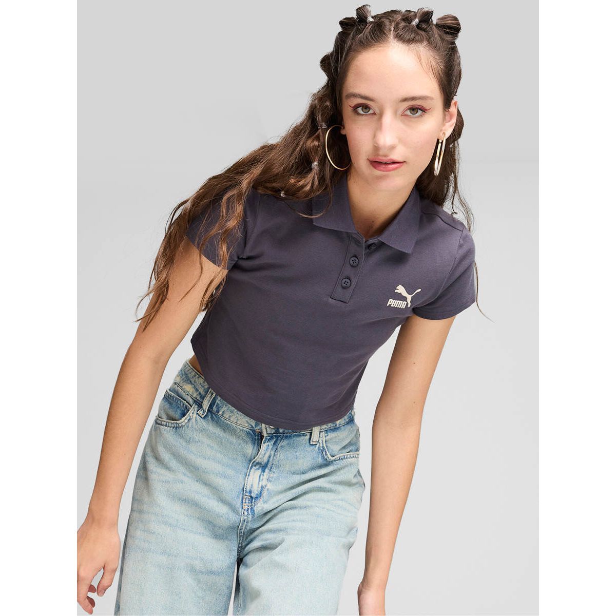PUMA Classics Baby Tee женское поло