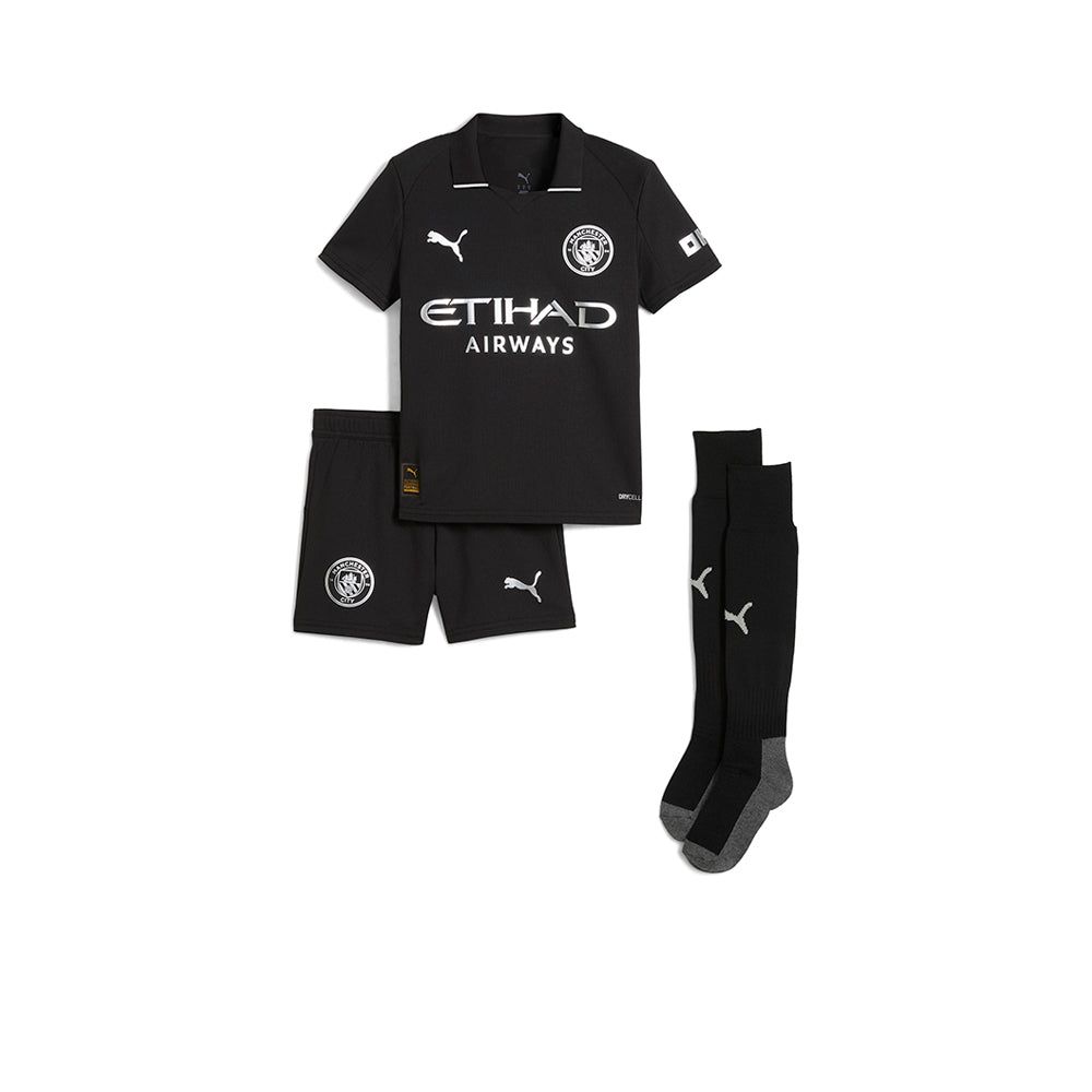 PUMA Boys Manchester City Away 2025/26 Minikit детский мини-набор