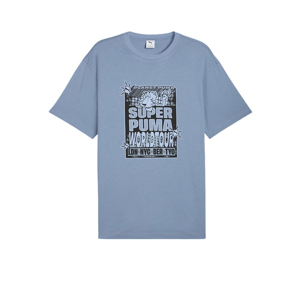 PUMA Super World Tour Relaxed мужская футболка