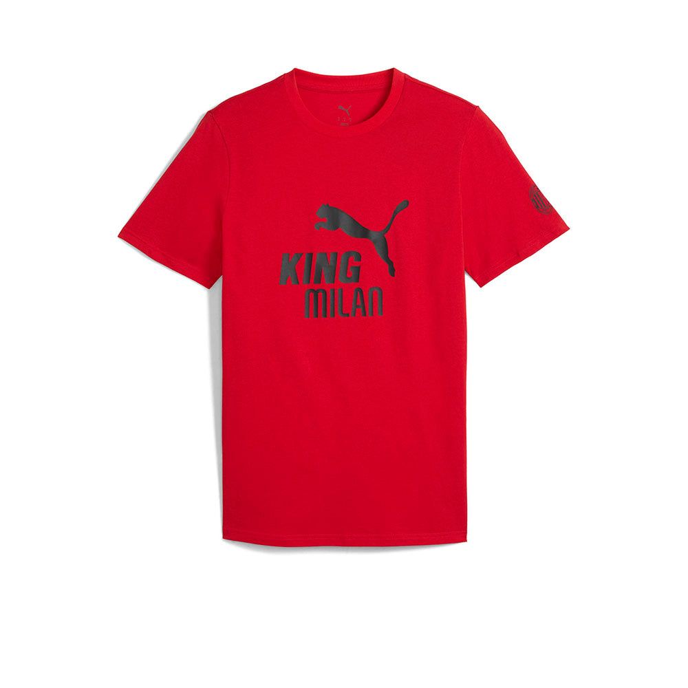 PUMA AC Milan King Logo унисекс футболка