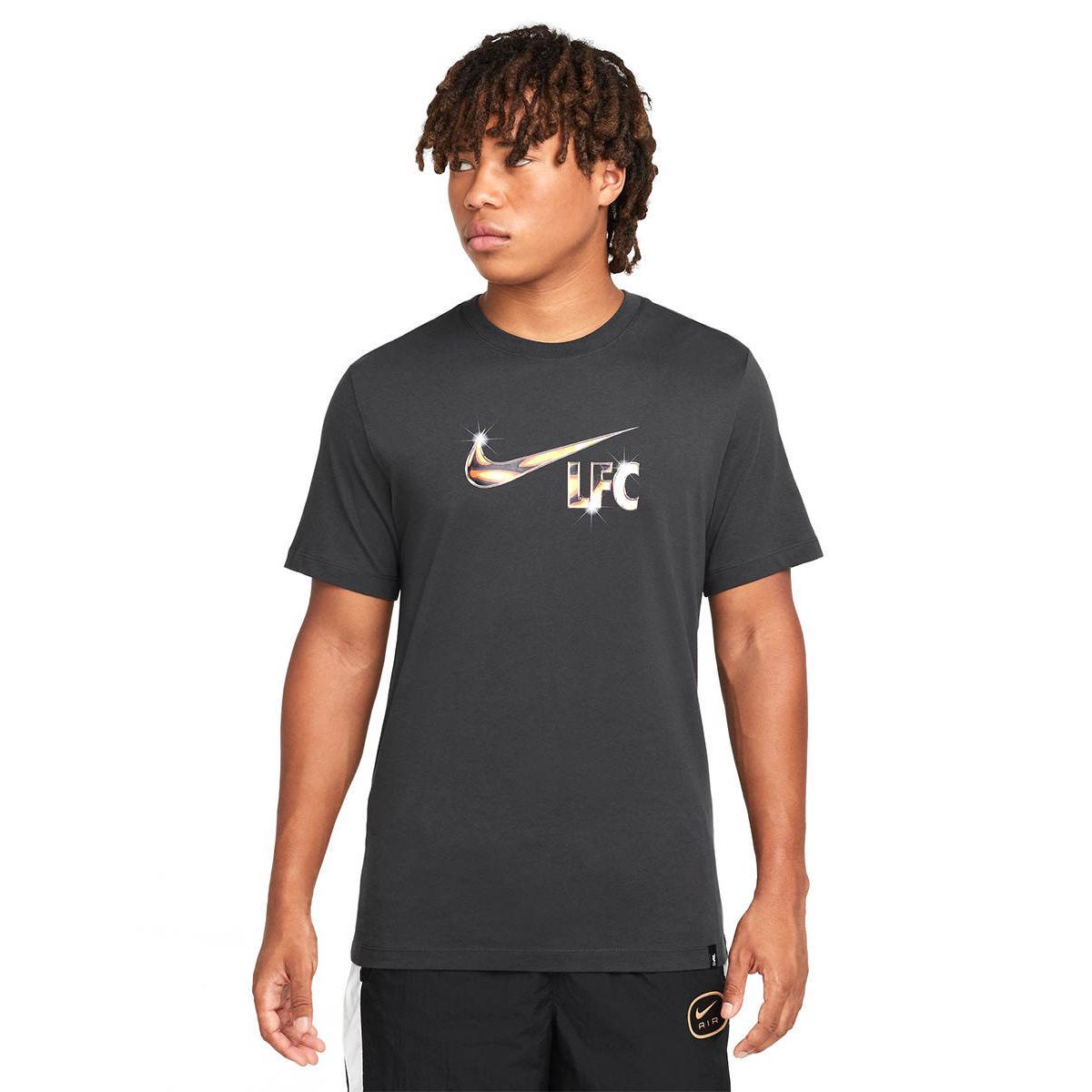 NIKE Liverpool FC Swoosh мужская футбольная футболка