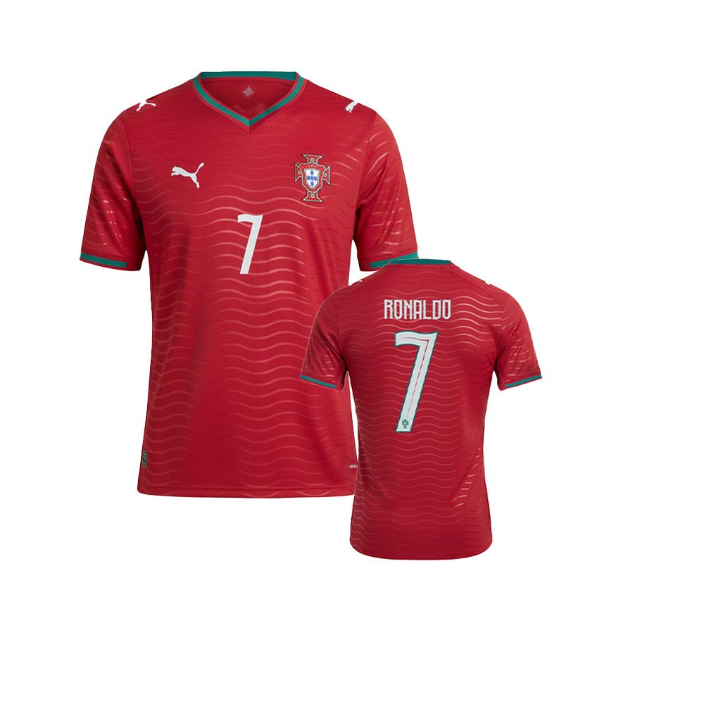 PUMA Men's Portugal Ronaldo Home Replica 2025/26 Jersey мужской футбольный джерси