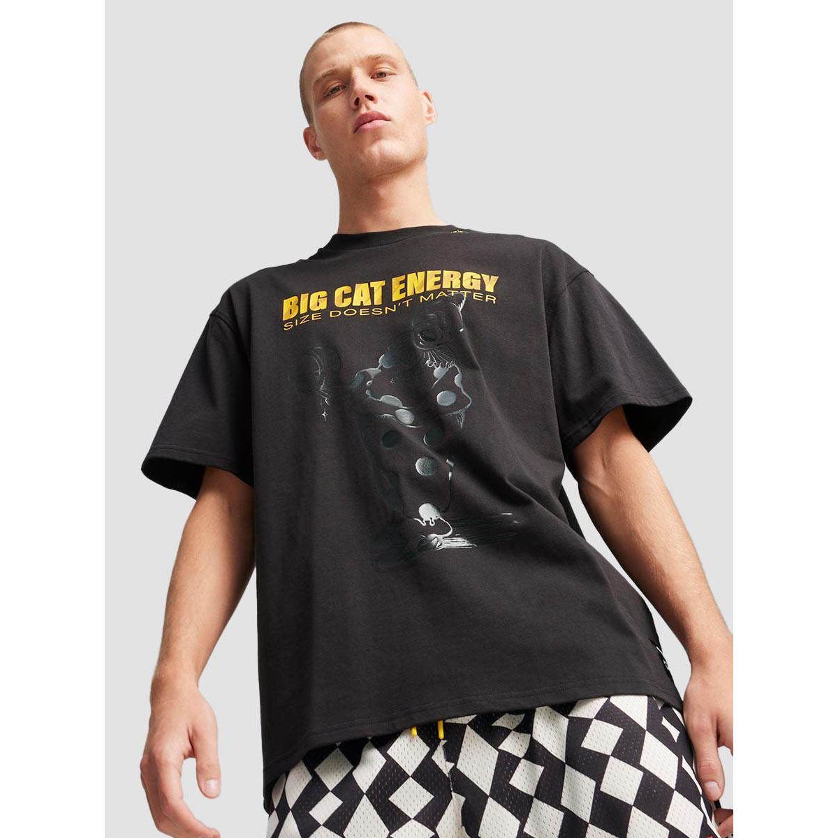 PUMA Big Cat Energy мужская баскетбольная футболка