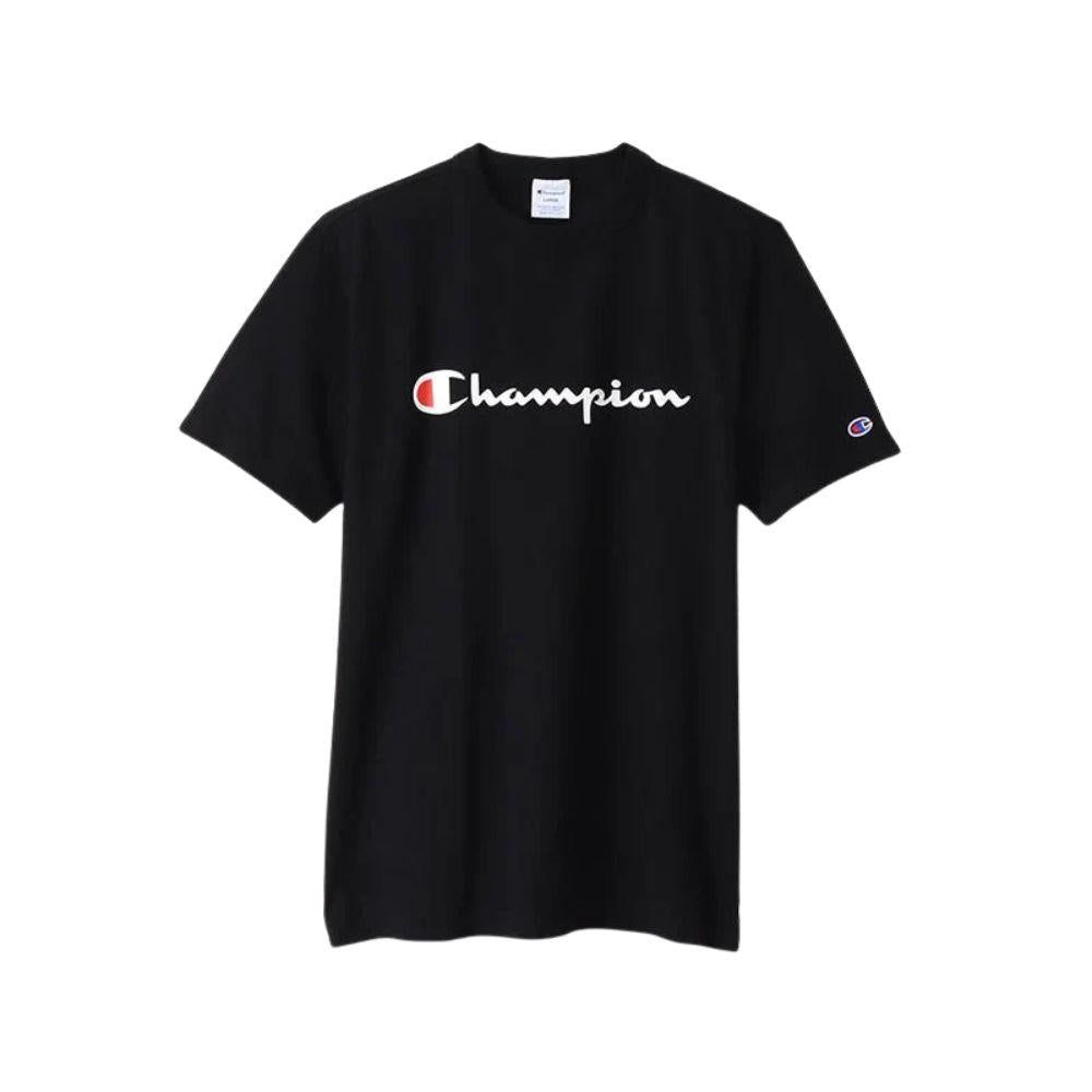 CHAMPION Essential Champion Logo мужская футболка с коротким рукавом