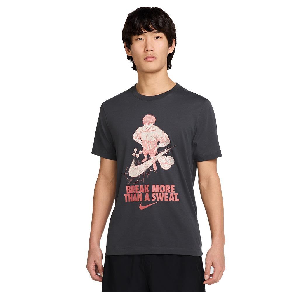 NIKE Dri-FIT Fitness мужская тренировочная футболка