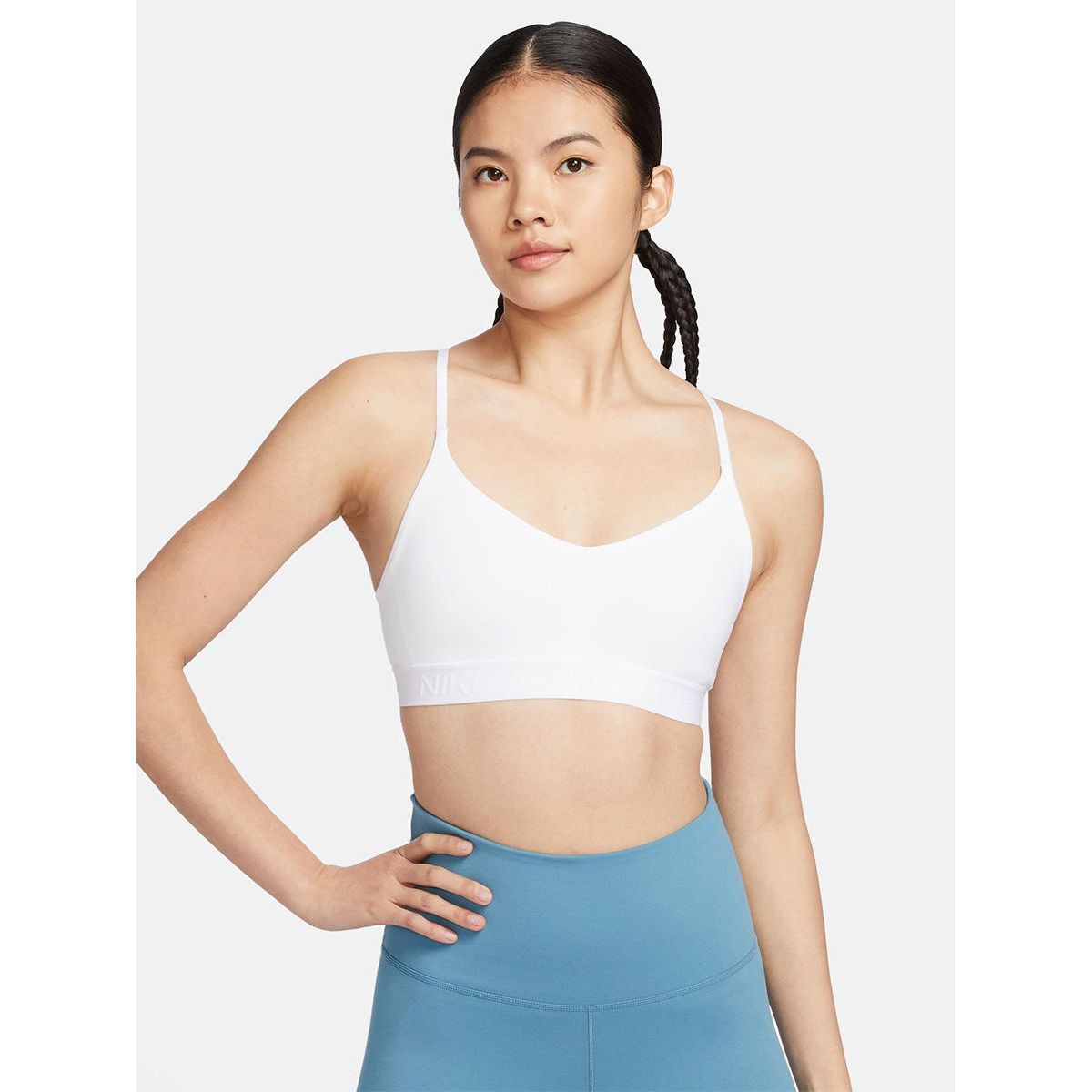 NIKE Indy Light Support женский спортивный бюстгальтер