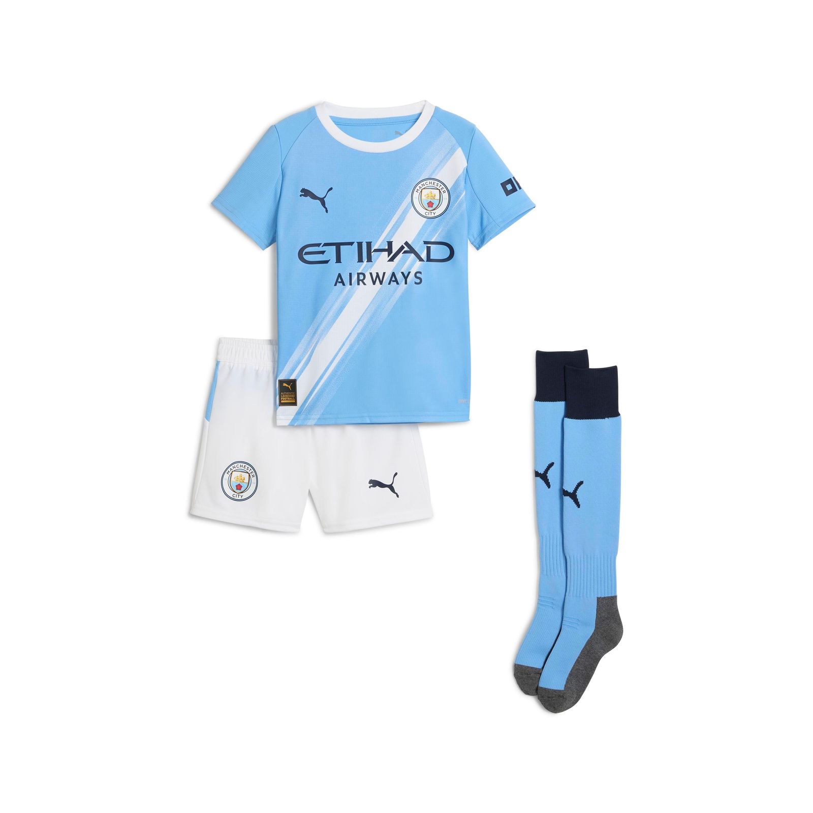 PUMA Boys Manchester City Home 2025/26 Minikit детский мини-набор