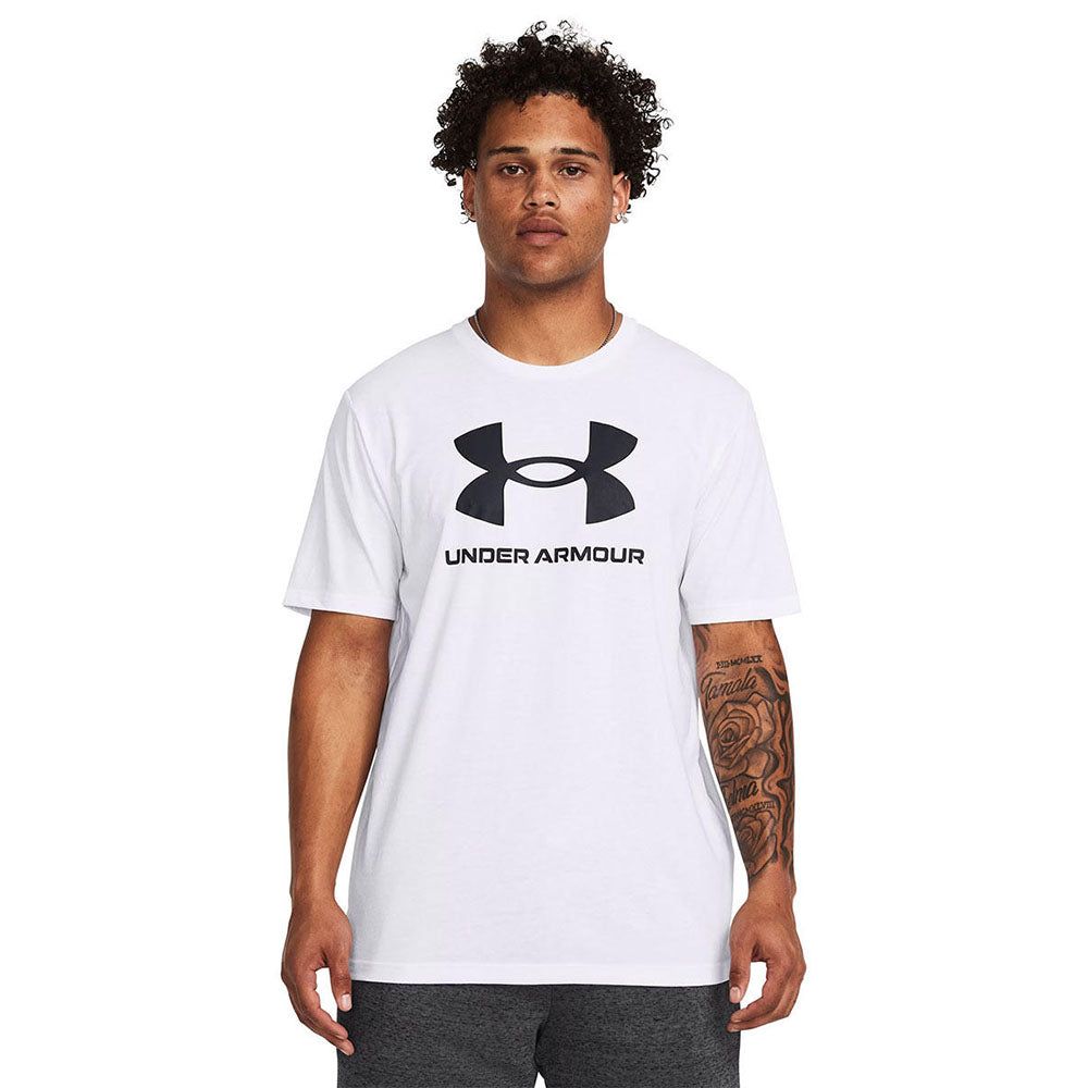 UNDER ARMOUR Logo мужская тренировочная футболка