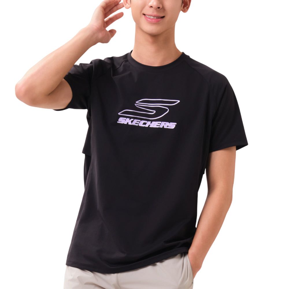 SKECHERS Running: Performance Raglan мужская беговая футболка