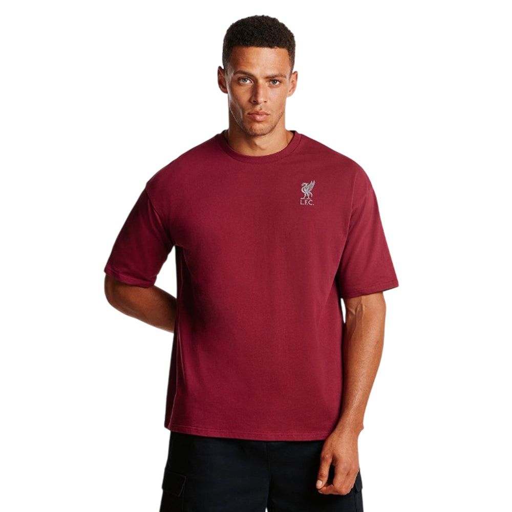 LFC YNWA Back Print Oversized мужская футболка