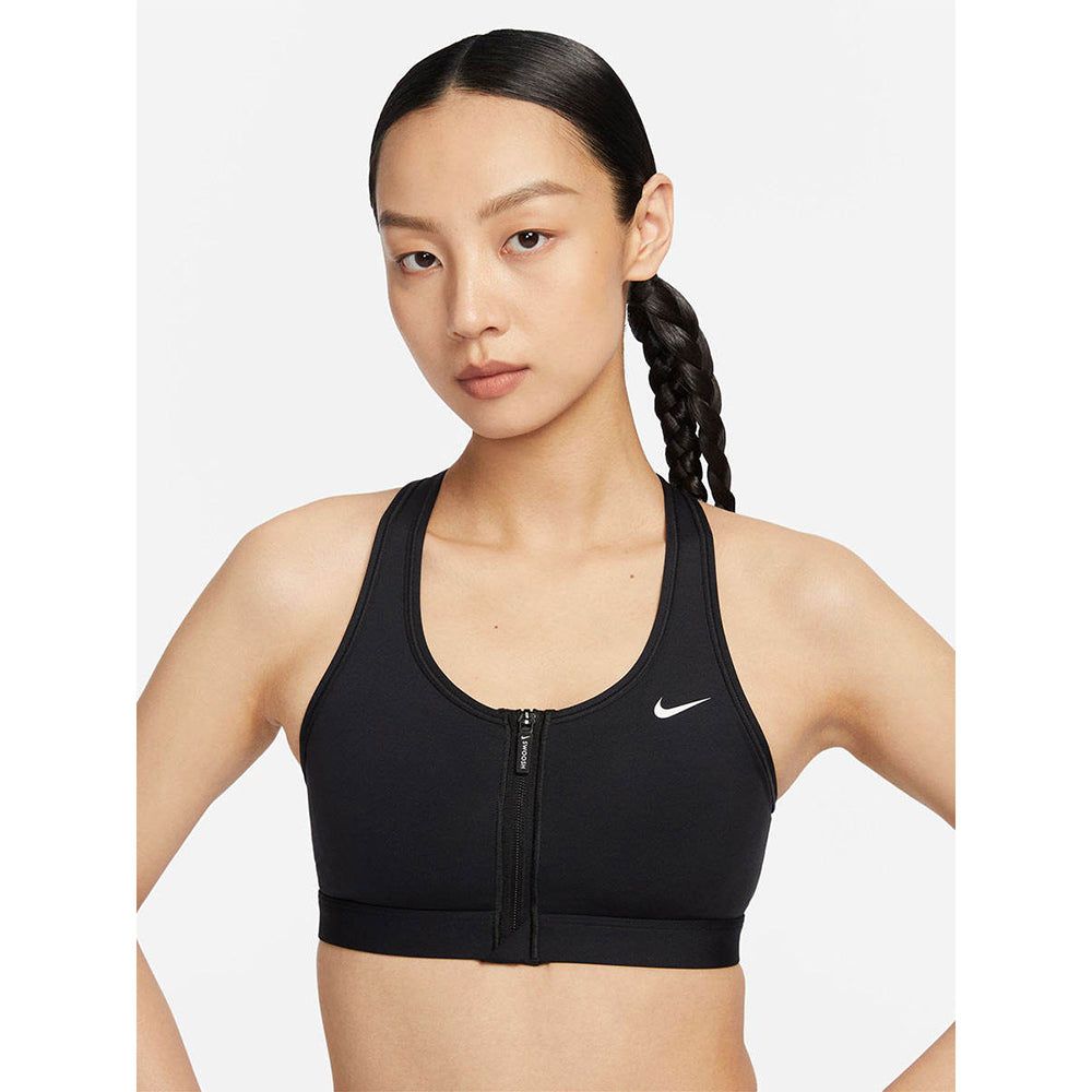 NIKE Swoosh Front Zip Medium-Support женские спортивный лиф