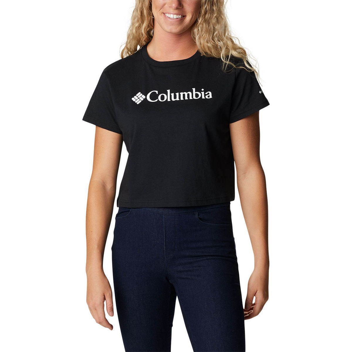 COLUMBIA North Cascades™ Graphic женская короткая футболка с принтом