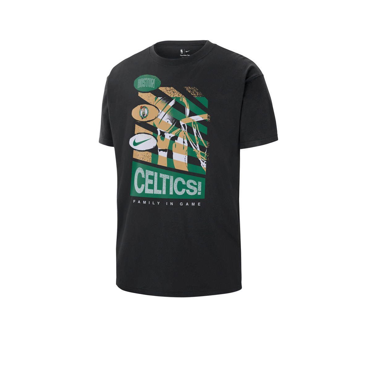 NIKE Boston Celtics Courtside мужская баскетбольная футболка