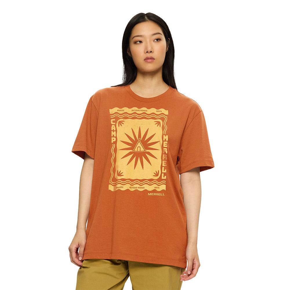 MERRELL Camp Merrell Graphic унисекс футболка