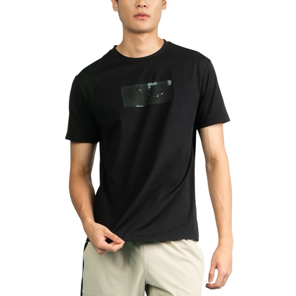 SKECHERS Walking: Performance Short Sleeve Tee мужская тренировочная футболка