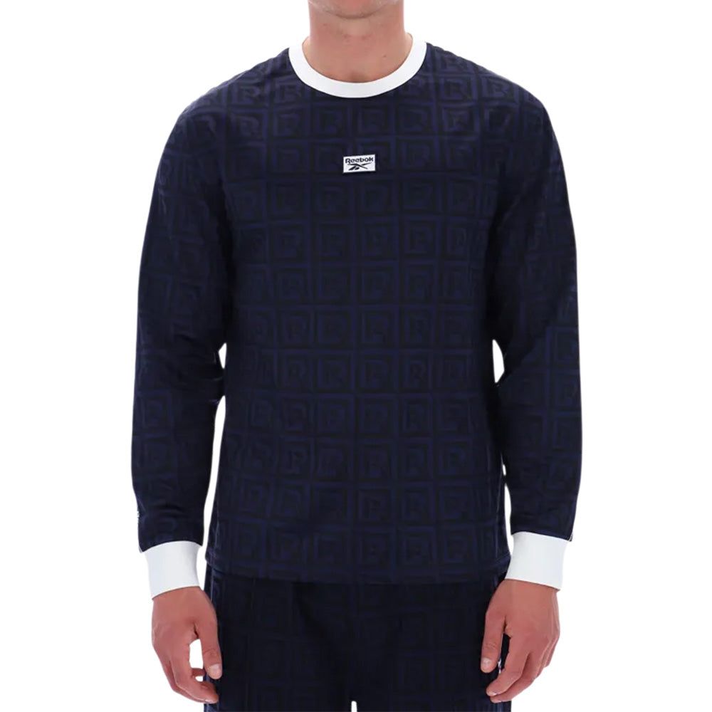 REEBOK Monogram Ls Football мужская футболка