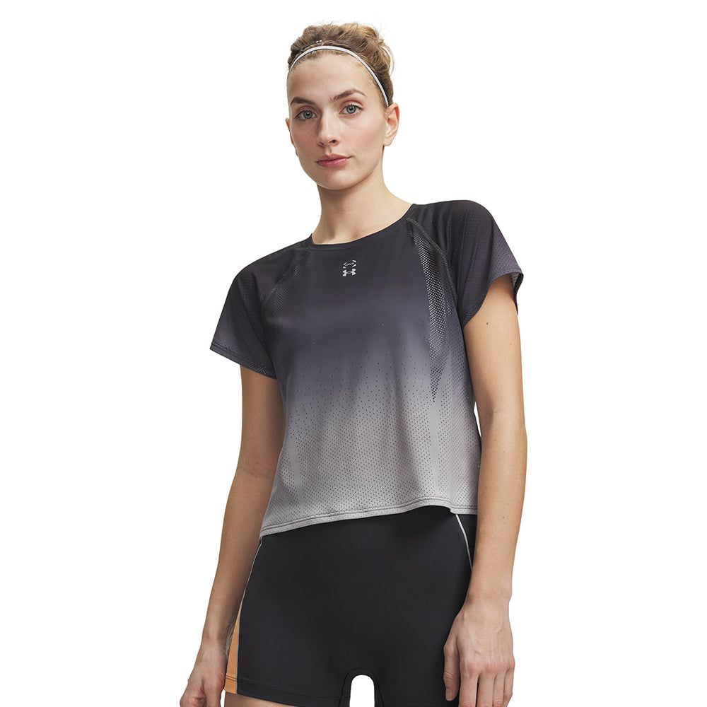 UNDER ARMOUR Halo Run Short Sleeve женская беговая футболка