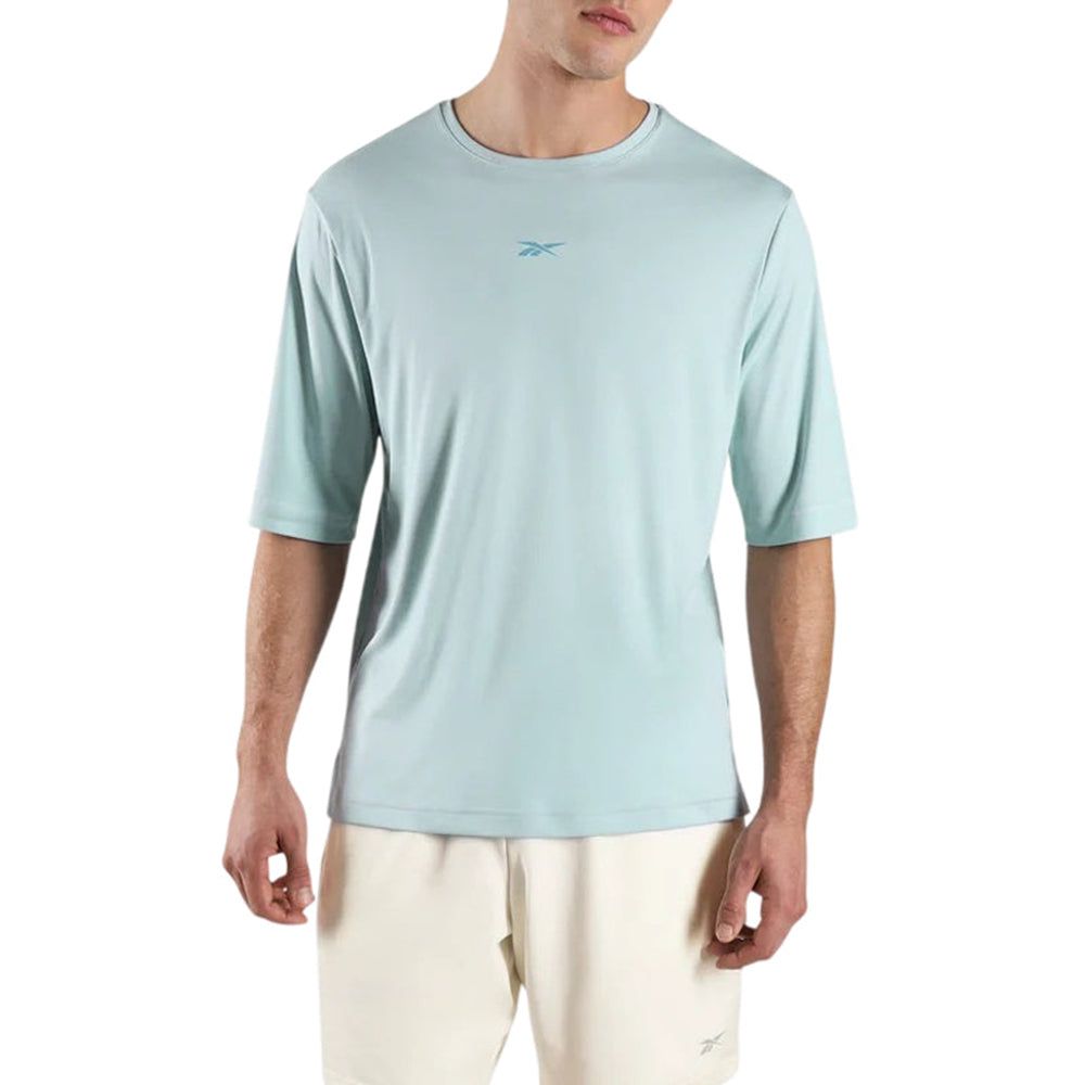 REEBOK Yoga Relaxed Long Line мужская тренировочная футболка