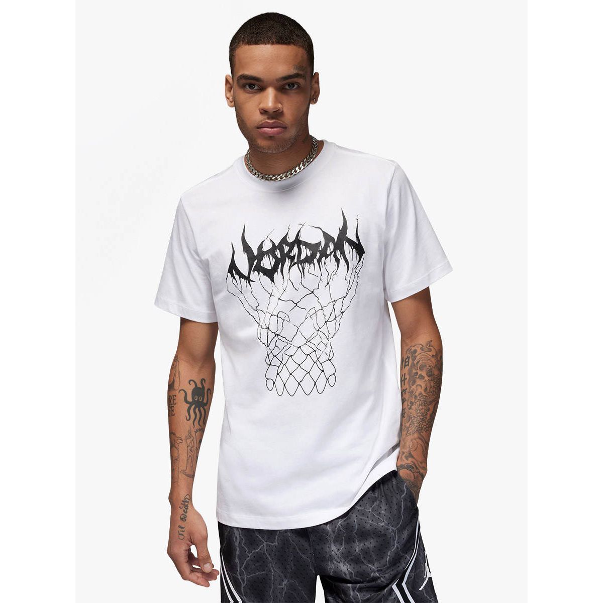 NIKE Jordan Dri-FIT Sport мужская баскетбольная футболка