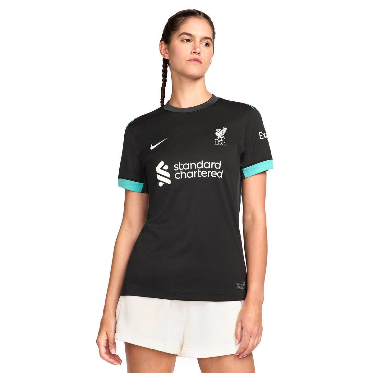 NIKE Liverpool FC Stadium 2024/25 женская гостевая футболка