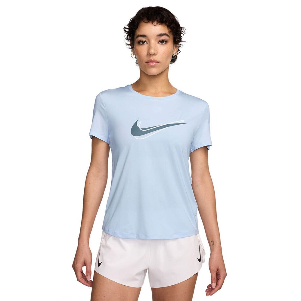NIKE женская One Swoosh беговая футболка