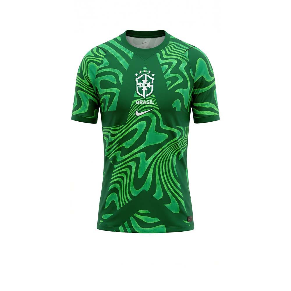 NIKE Brazil Stadium 2026 мужская вратарская футболка