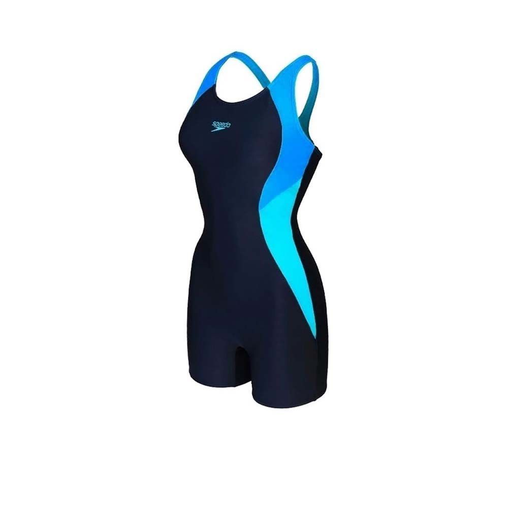 SPEEDO Colourblock Splice Legsuit женский купальник
