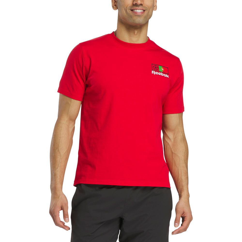 REEBOK Portugal унисекс футбольная футболка