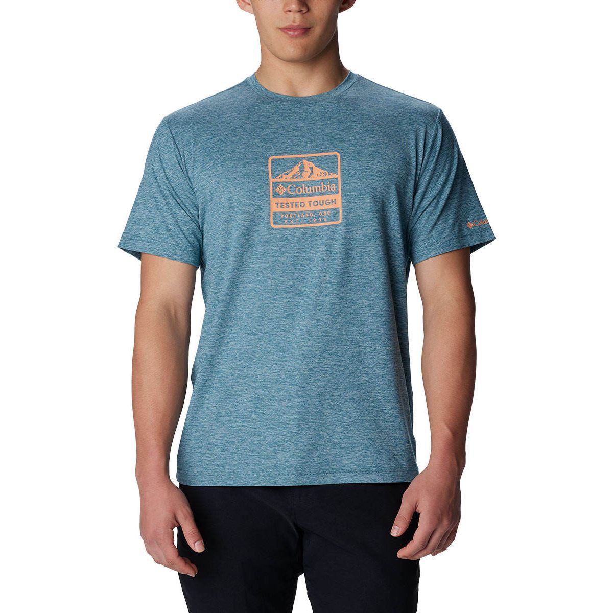 COLUMBIA Kwick Hike™ Graphic мужская футболка с принтом