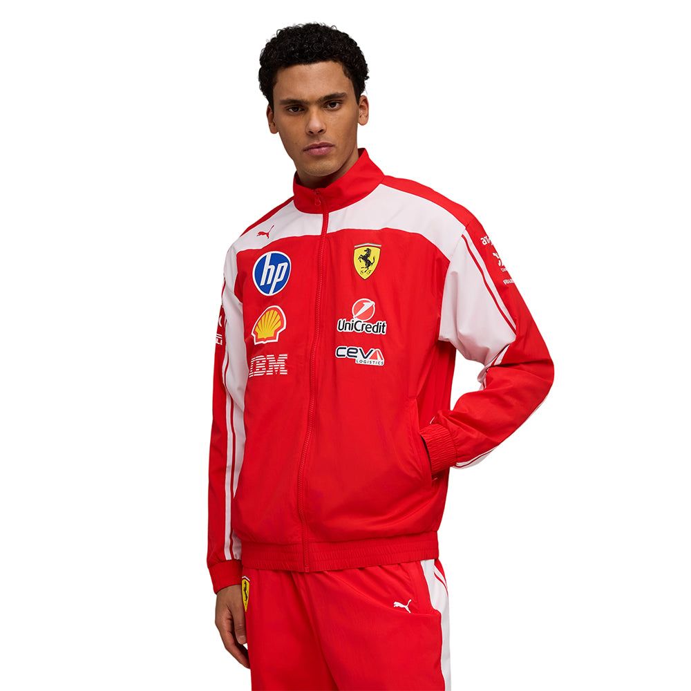 PUMA Scuderia Ferrari HP Replica Drivers Authentic Track мужская куртка