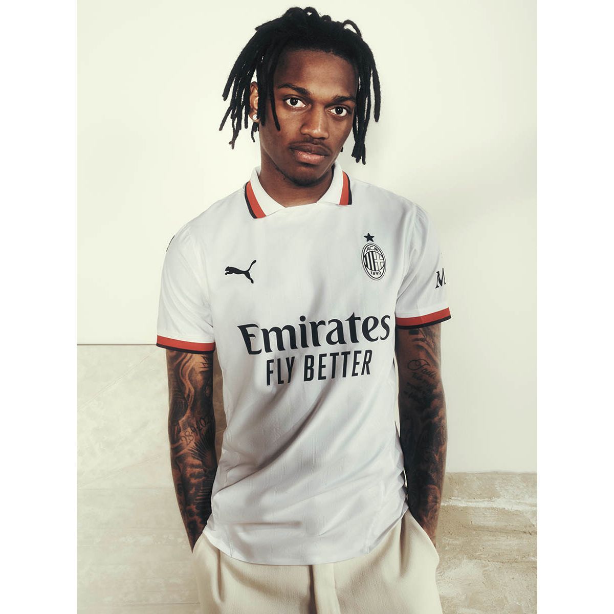PUMA AC Milan мужская гостевая футболка-реплика 2024/25