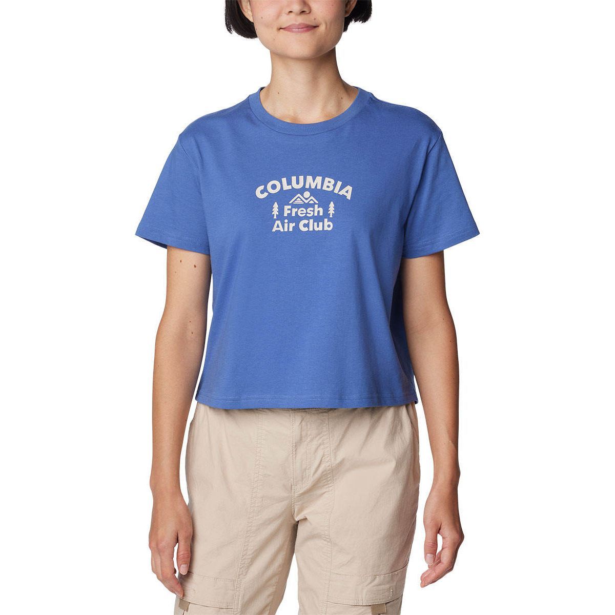 COLUMBIA North Cascades™ Graphic женская короткая футболка с принтом