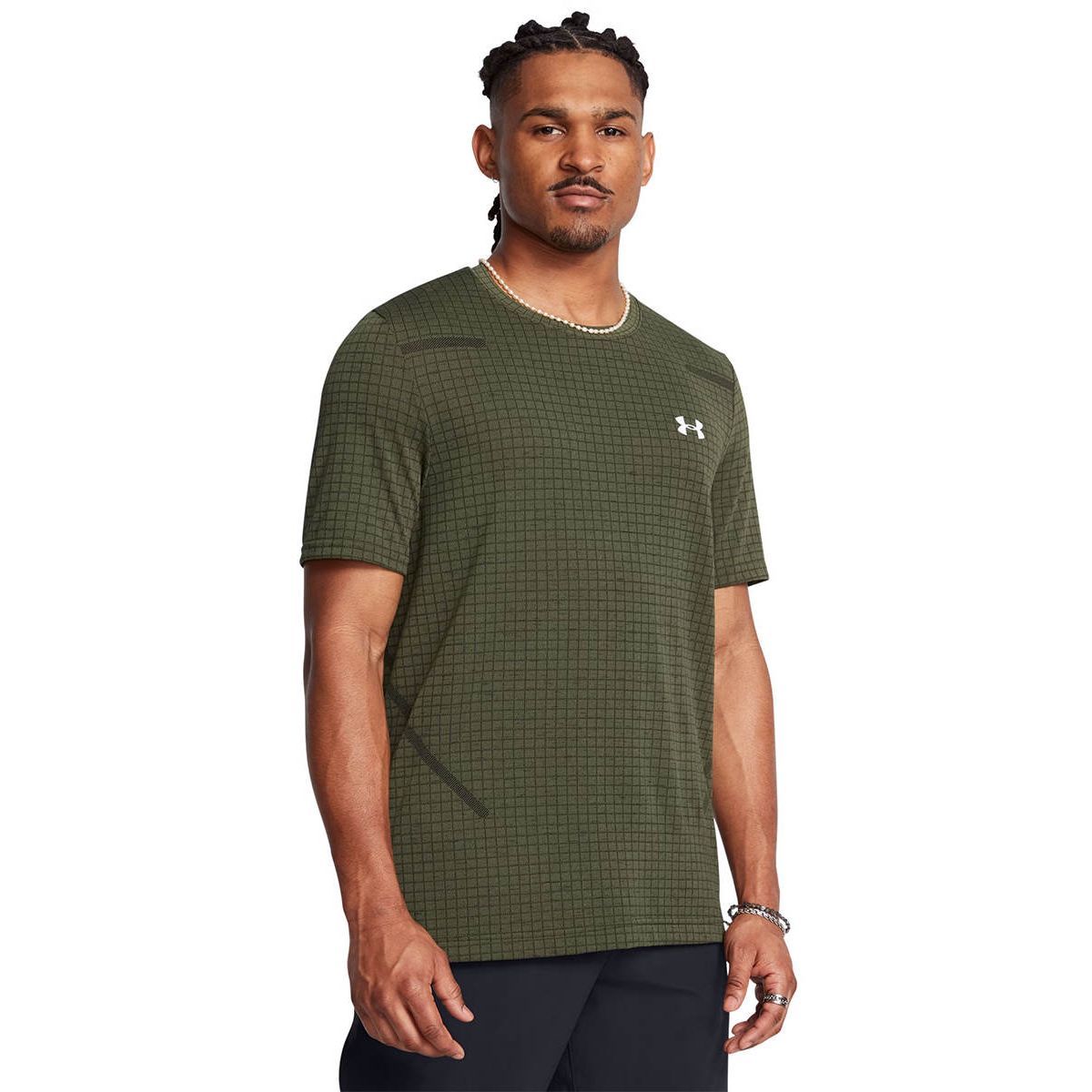 UNDER ARMOUR Seamless Grid мужская тренировочная футболка