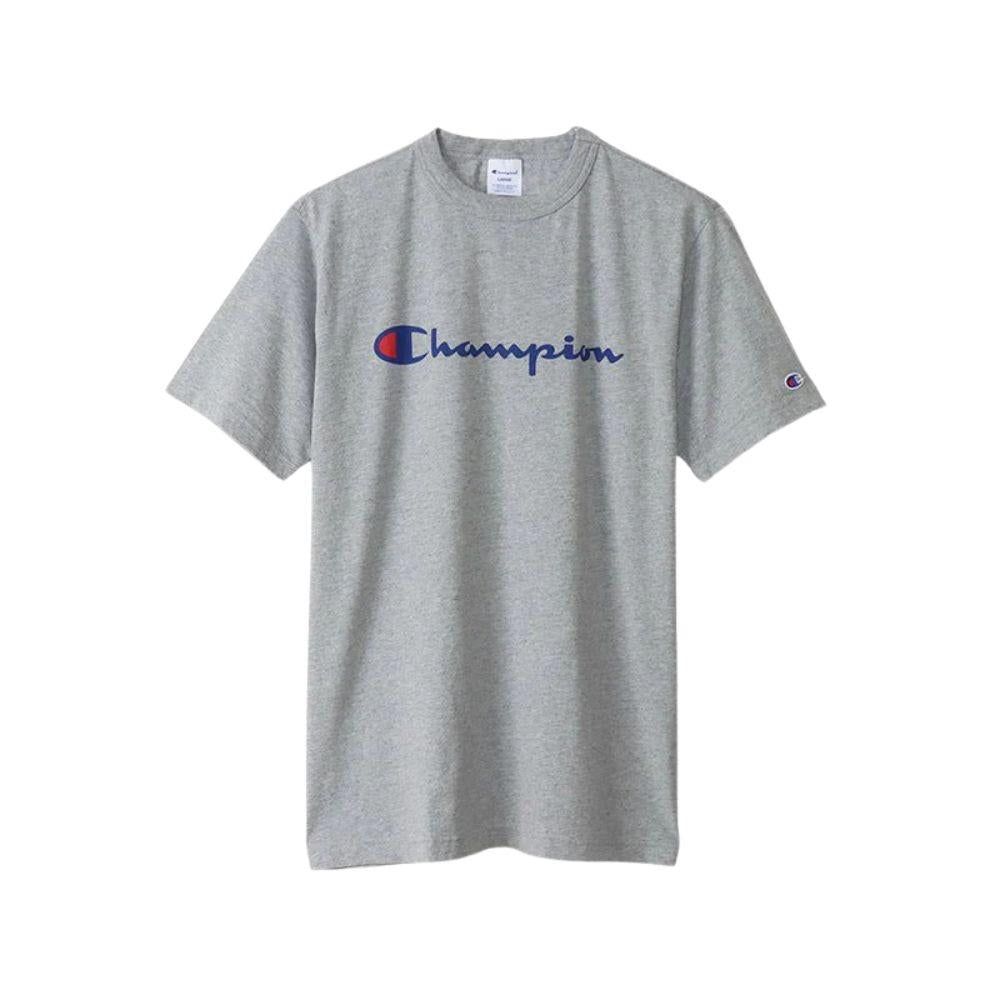 CHAMPION Essential Champion Logo мужская футболка с коротким рукавом