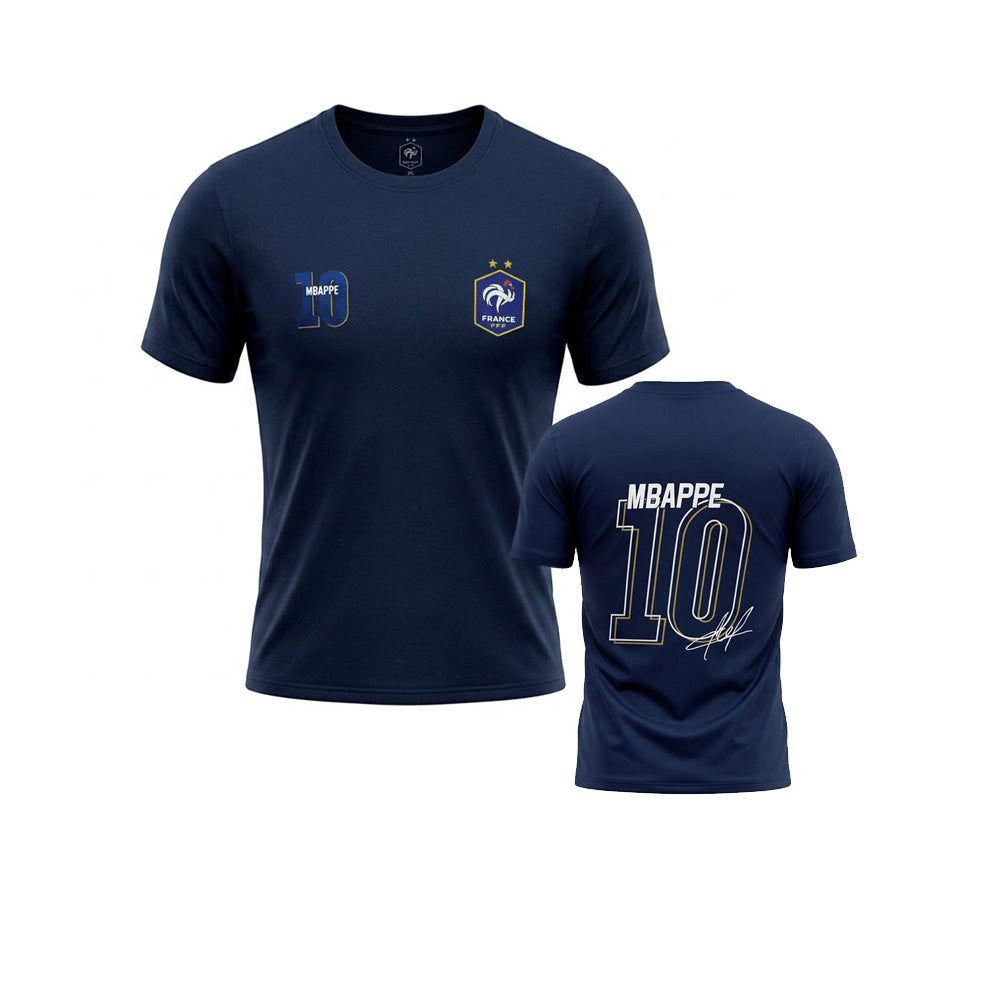 FANTOWN France Team Mbappe No.10 мужская футбольная футболка