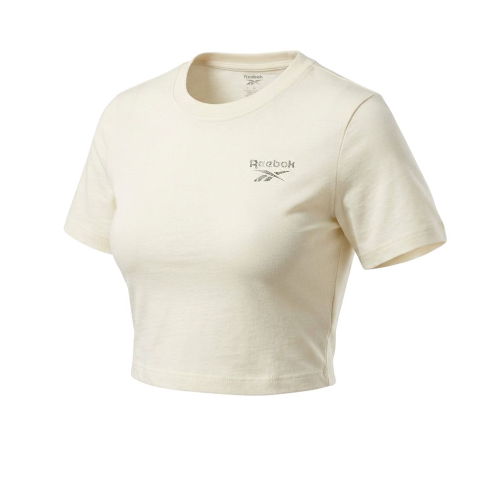 REEBOK Small Logo Cropped женская футболка