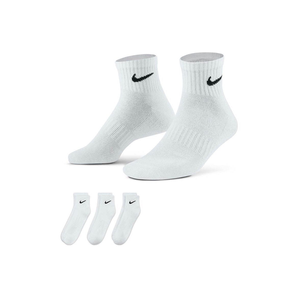 NIKE Everyday Cushion короткие унисекс тренировочные носки (3 пары)