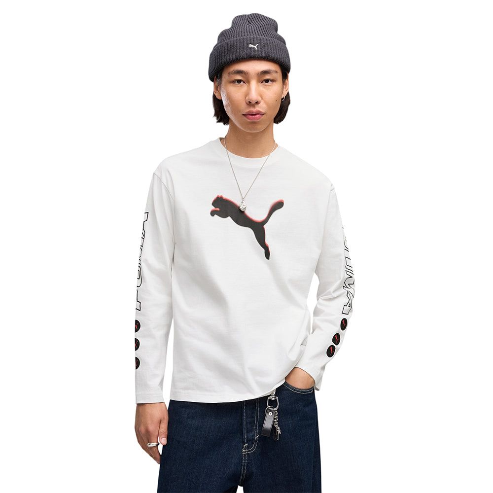PUMA Sport Boxy Street Long Sleeve мужская футболка с длинным рукавом