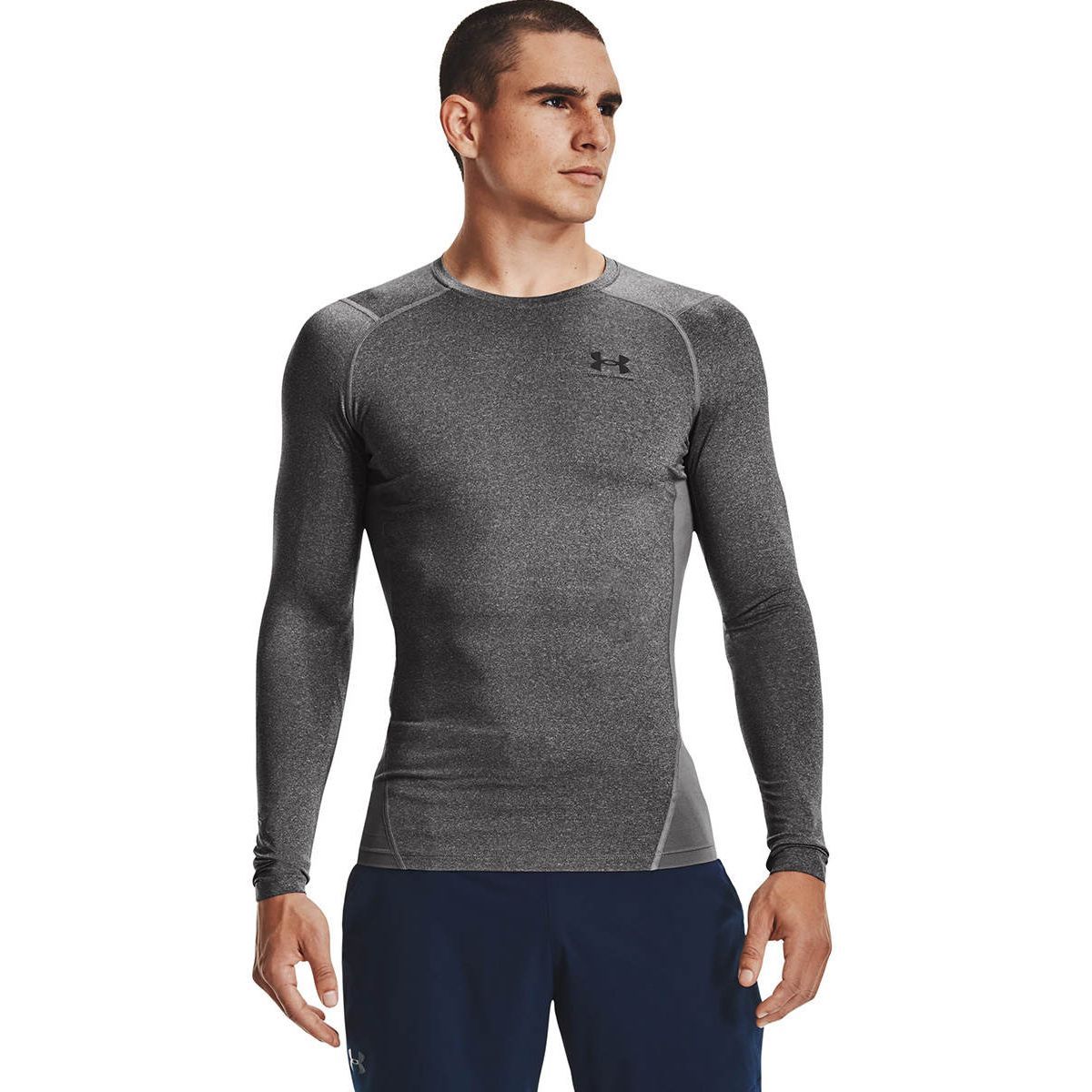 UNDER ARMOUR HeatGear® Long Sleeve мужская тренировочная футболка