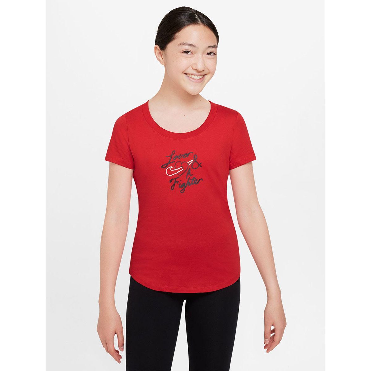 NIKE Sportswear Scoop-Neck детские футболка