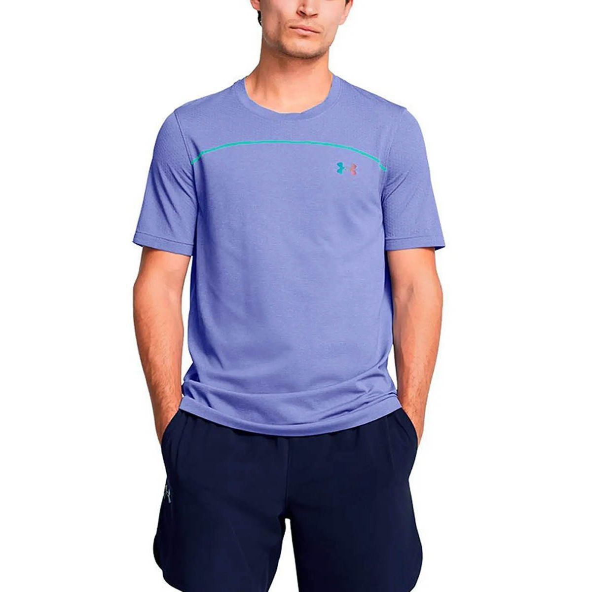 UNDER ARMOUR Vanish Elite Seamless Wordmark мужская футболка для тренировок